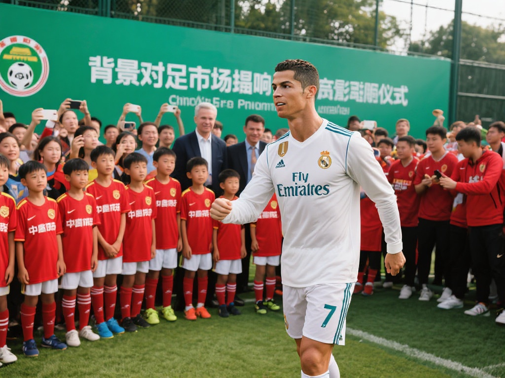 C罗中国行掀狂热，球票开售瞬间被抢空