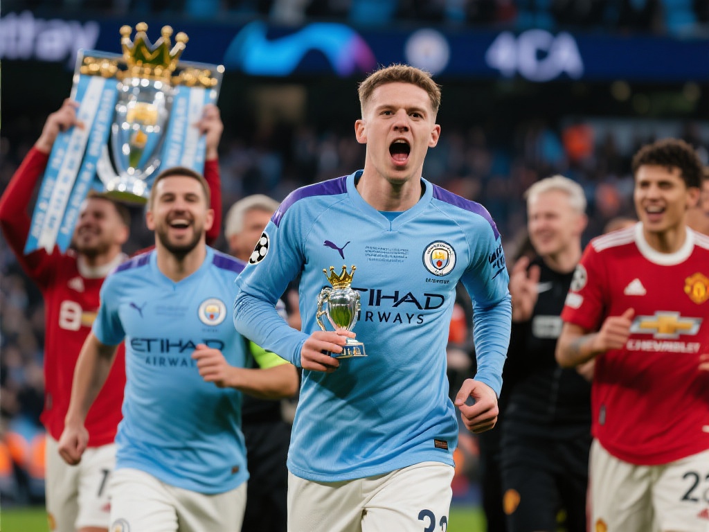 曼城剑指英超四连冠,B席渴望缔造英格兰足球传奇 有趣的是,英超历史上实现四连冠的球队屈指